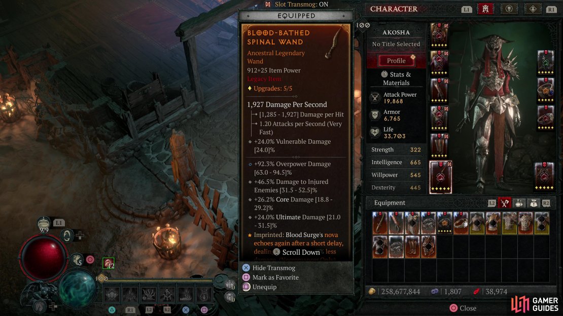 With the advent of Loot Reborn, affixes have been streamlined significantly and messy old gear have been branded with the &ldquo;Legacy&rdquo; tag.