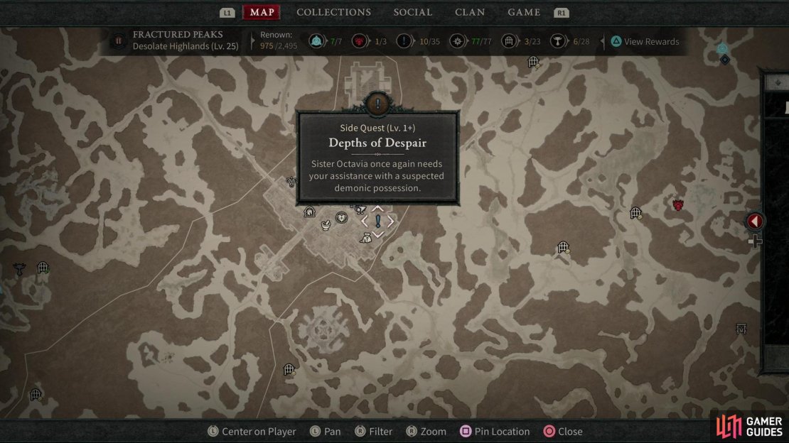After completing &ldquo;Malady of Despair&rdquo;, zone out out !Kyovashad and return to find that Sister Octavia needs your services again.