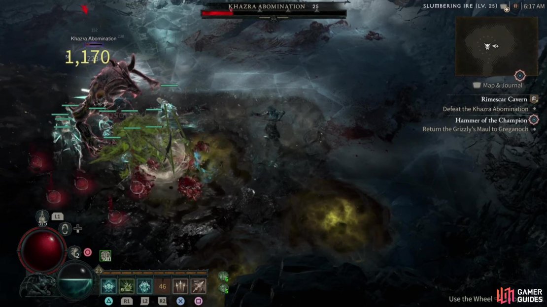 If you defeat the !Khazra Abomination at the end of the dungeon,