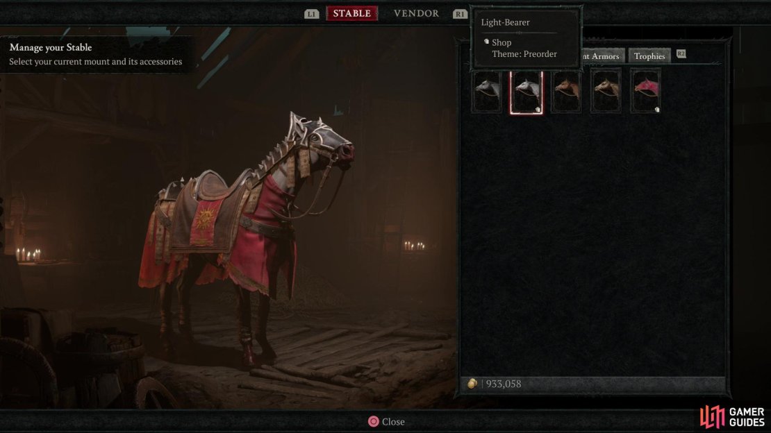 Preordering the game will get you access to some new mounts and mount armor, but these can&rsquo;t be utilized until you unlock mounts far later into the game.