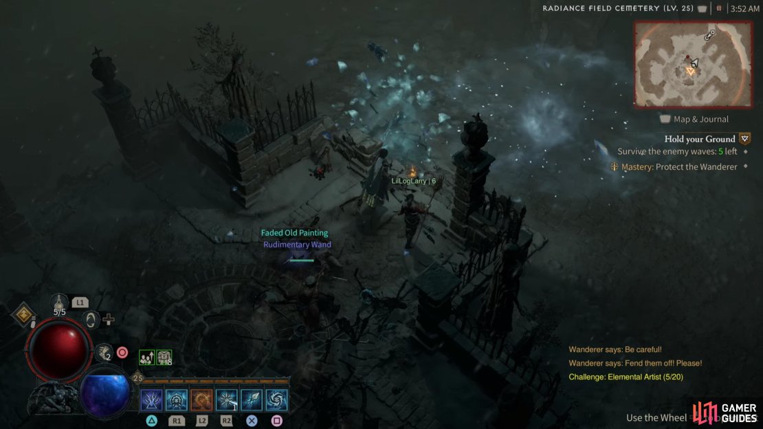 Keep an eye out for treasures from Margraves past as you explore - we randomly found a &ldquo;Faded Old Painting&rdquo;, which started this quest.