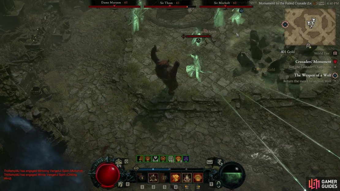 Now its time to put the Crusader&rsquo;s Spirits to rest.