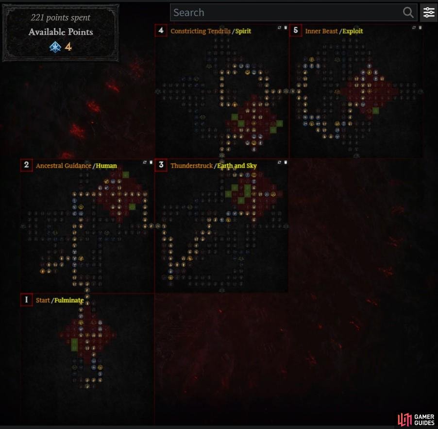 Here&rsquo;s a preview of what your Paragon and Glyph combos can look like. Image via Maxroll D4 Planner.