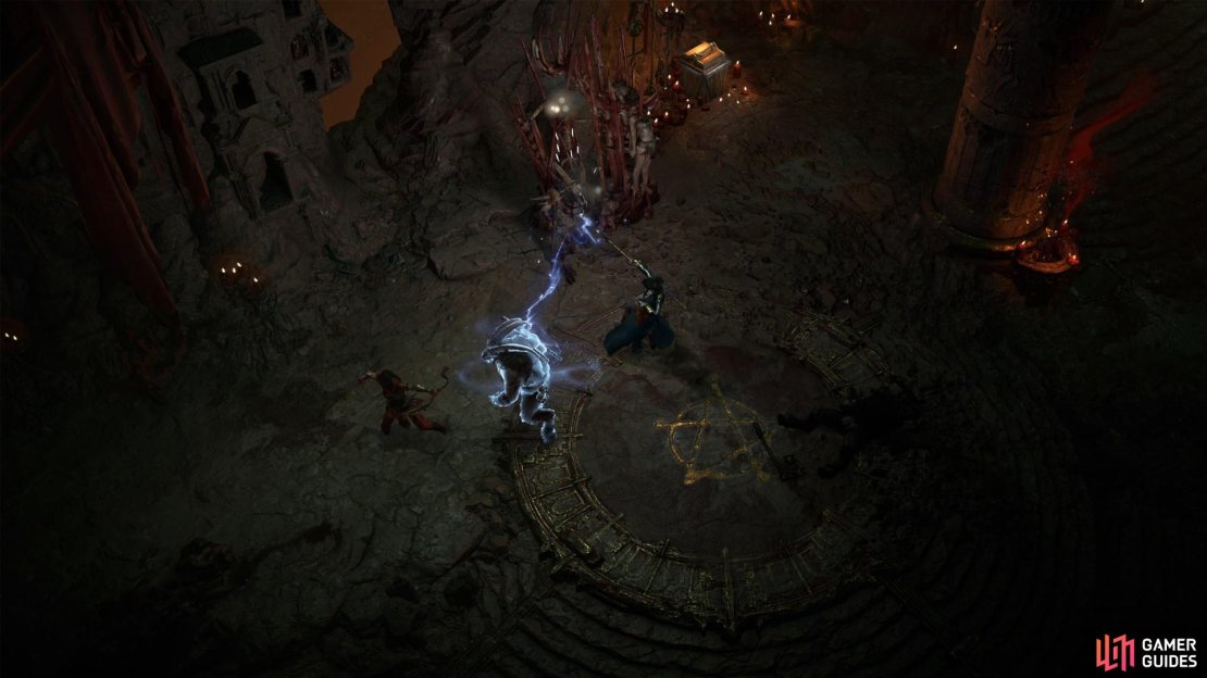 Now it&rsquo;s time to ramp those lightning bolts using a variety of legendary and unique items. Image via Blizzard Entertainment.