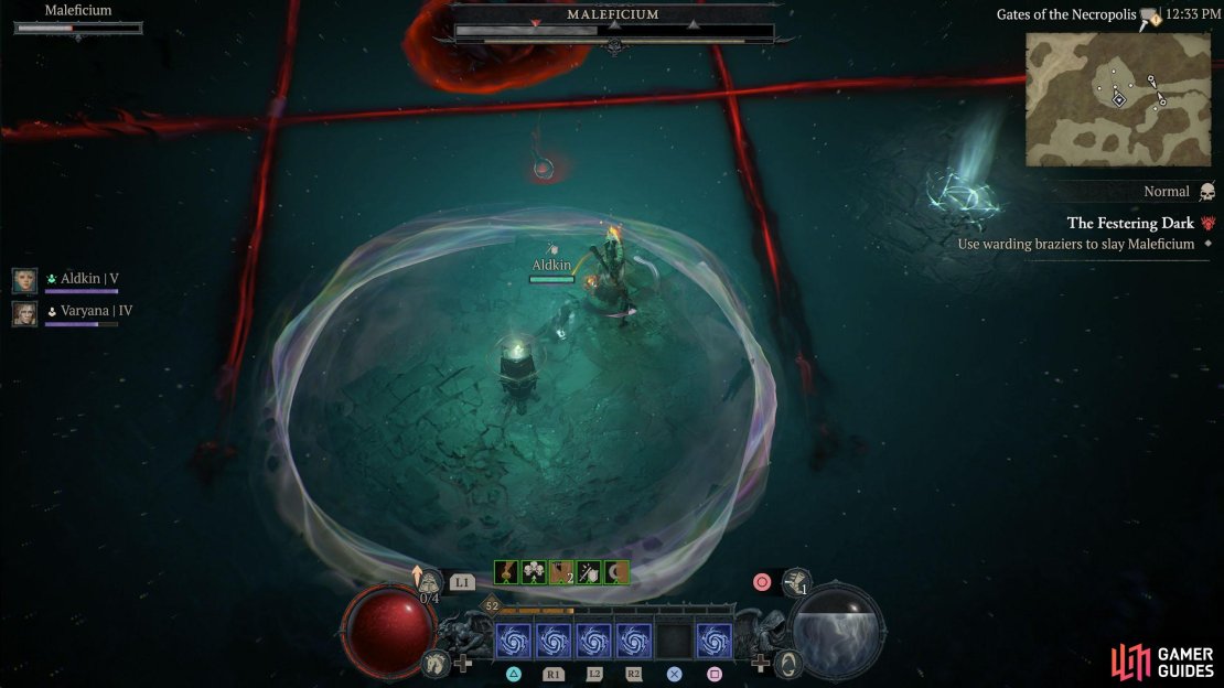 When Maleficium gets its clones out, they&rsquo;ll either use the Grid attack.
