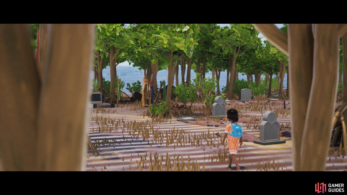 The location of Gaby&rsquo;s and the Chief&rsquo;s graves.