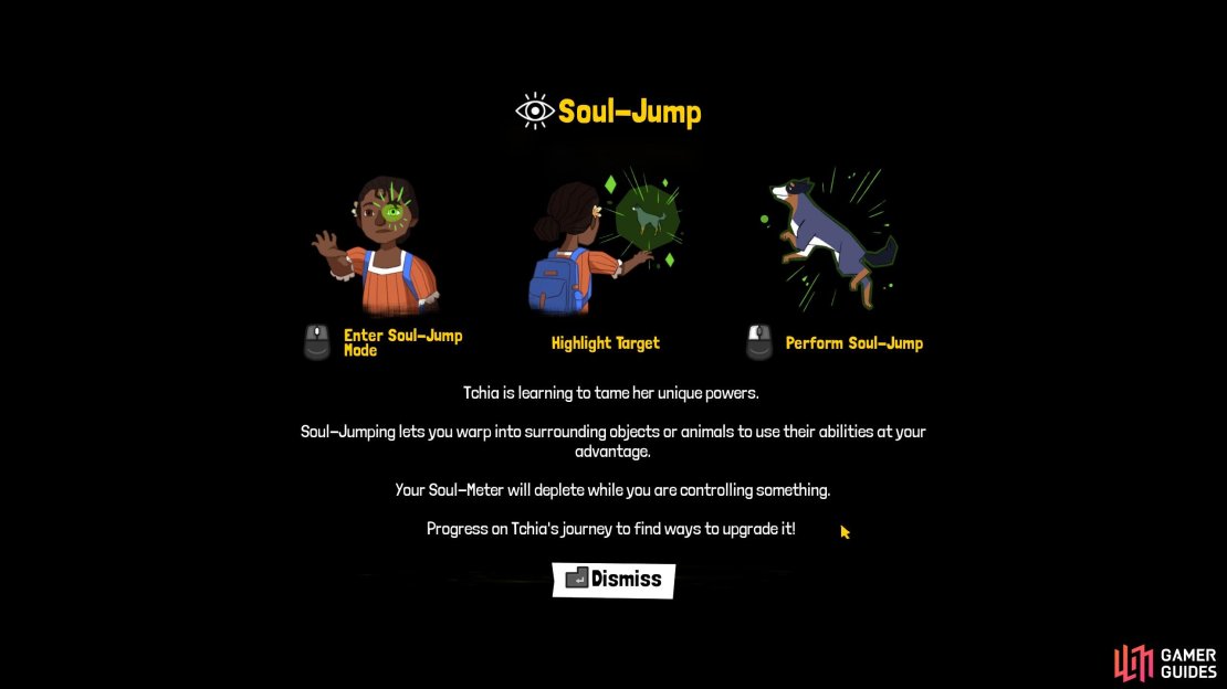 You&rsquo;ve now unlocked soul jumping!