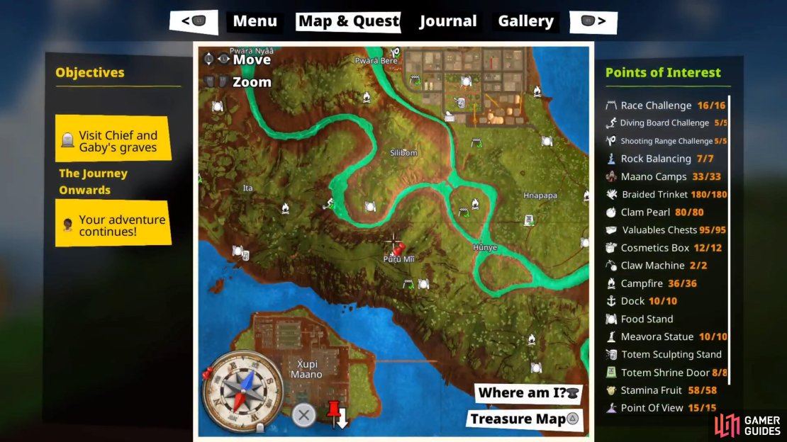 Yoiu’ll be going to Puru Mii for the next chest