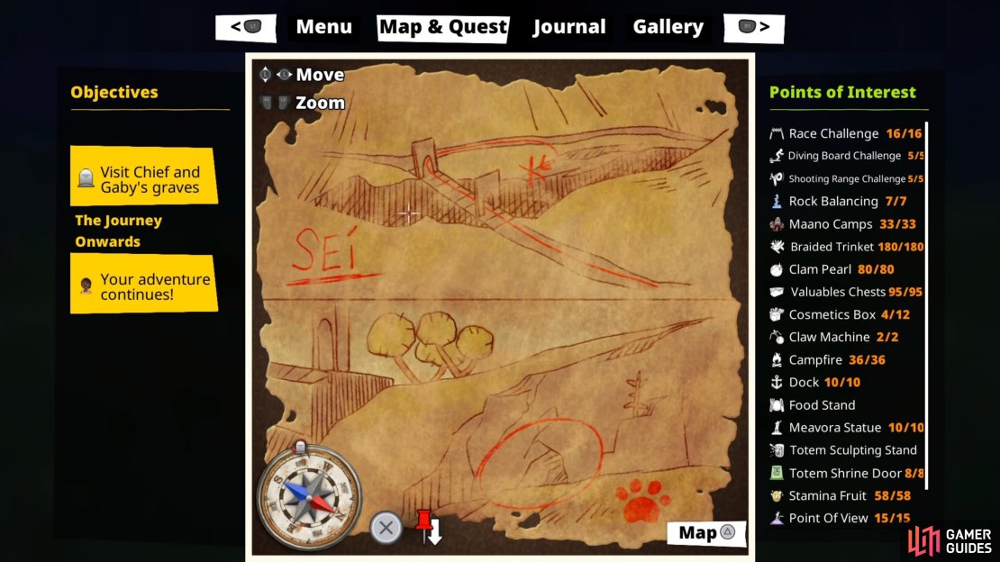 This chest will bring you to the Sei area
