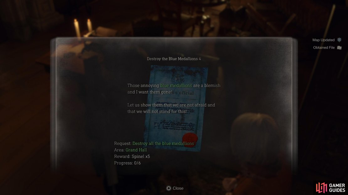 You&rsquo;ll find the Merchant Requests scattered throughout the game.