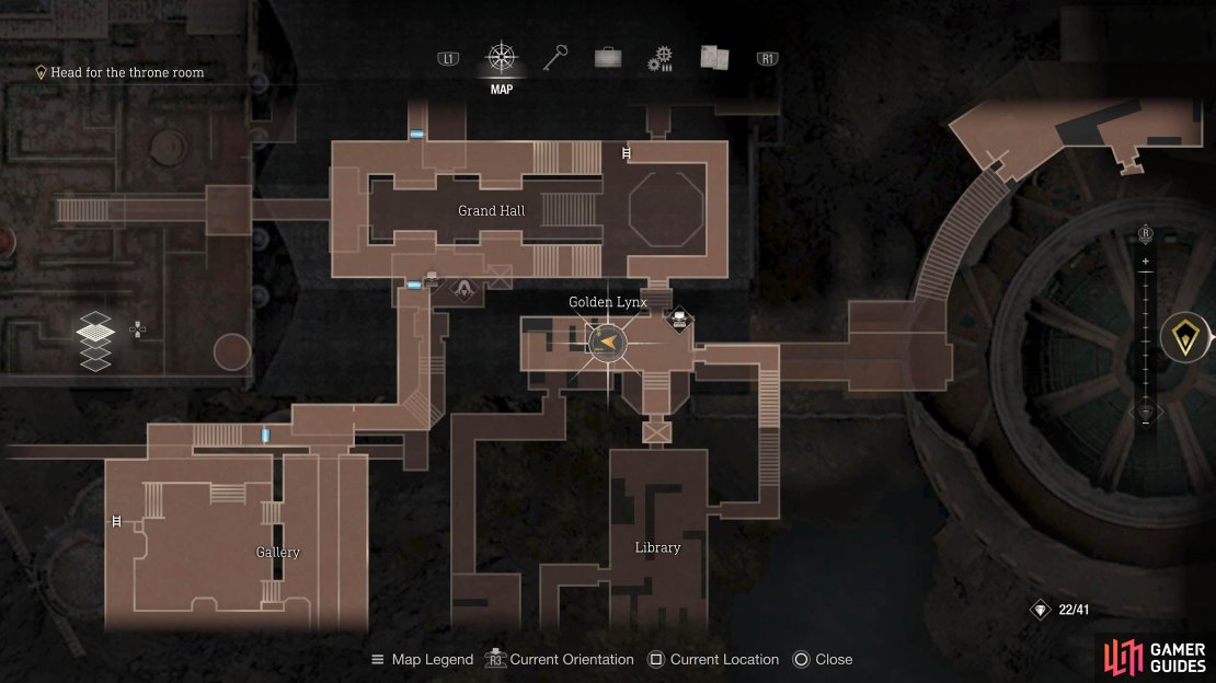 The Golden Lynx can be found in a Square Lock Box in the room where Ashley saved Leon, then got captured&hellip;again.