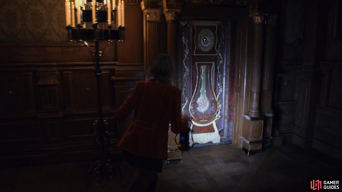 You&rsquo;ll encounter the Grandfather Clock Puzzle whilst playing as Ashley.