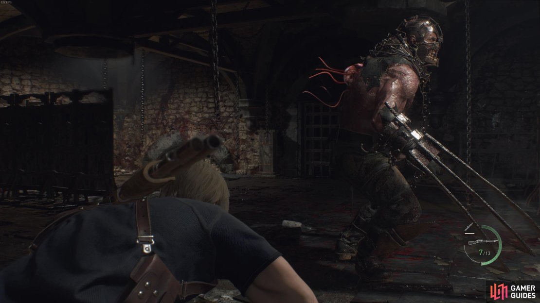 You need to defeat the Garrador in the dungeon before you can proceed.