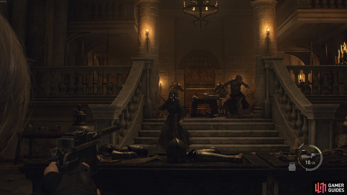 You can kill most of the zealots with a single shot to the head.