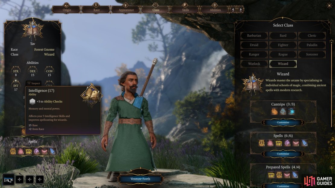 Vitally important for Wizards due to its influence over their spellcasting abilities, Intelligence also contributes to the Arcana, History, Investigation, Nature and Religion skills.