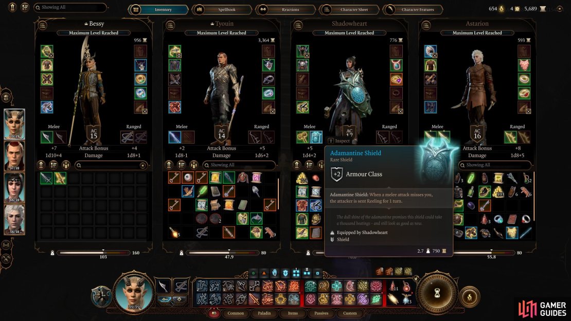 You can craft yourself some great Adamantine Armor by completing the Adamantine Forge at the end of Act 1.