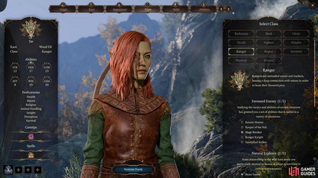 The best Ranger race in Baldur&rsquo;s Gate 3 is  a Wood Elf, thanks to their starting stats, proficiencies in weapons, and dark vision usage.