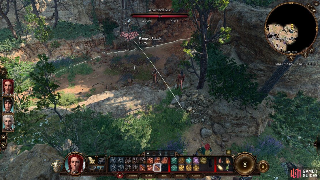 You can free Lae&rsquo;zel by just shooting the cage,