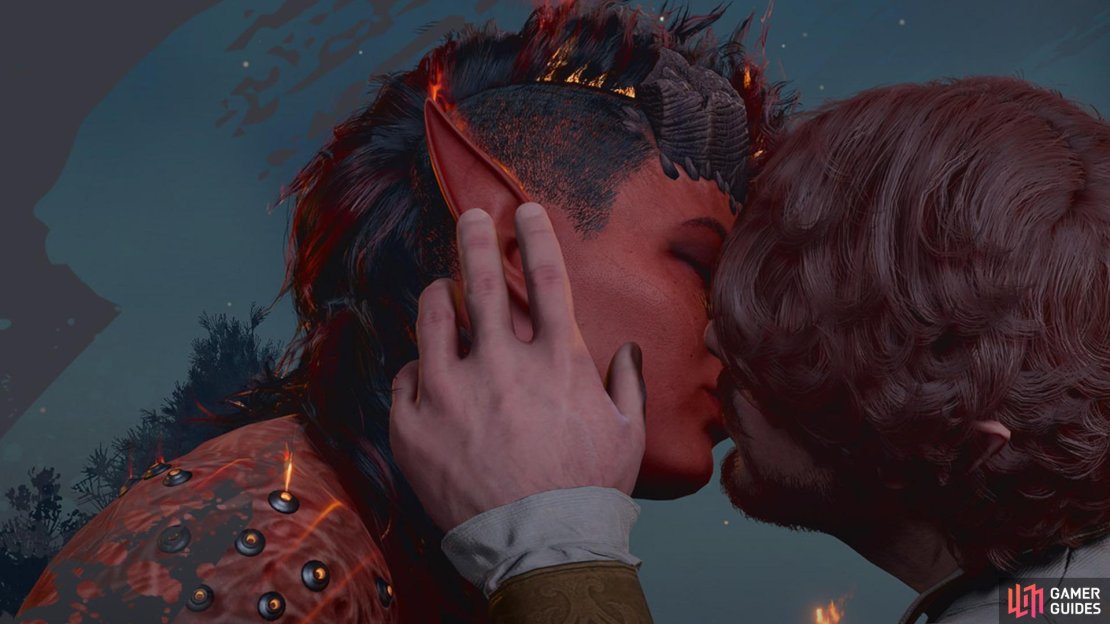 A guide on how to romance Karlach in Baldur&rsquo;s Gate 3. Image via Larian