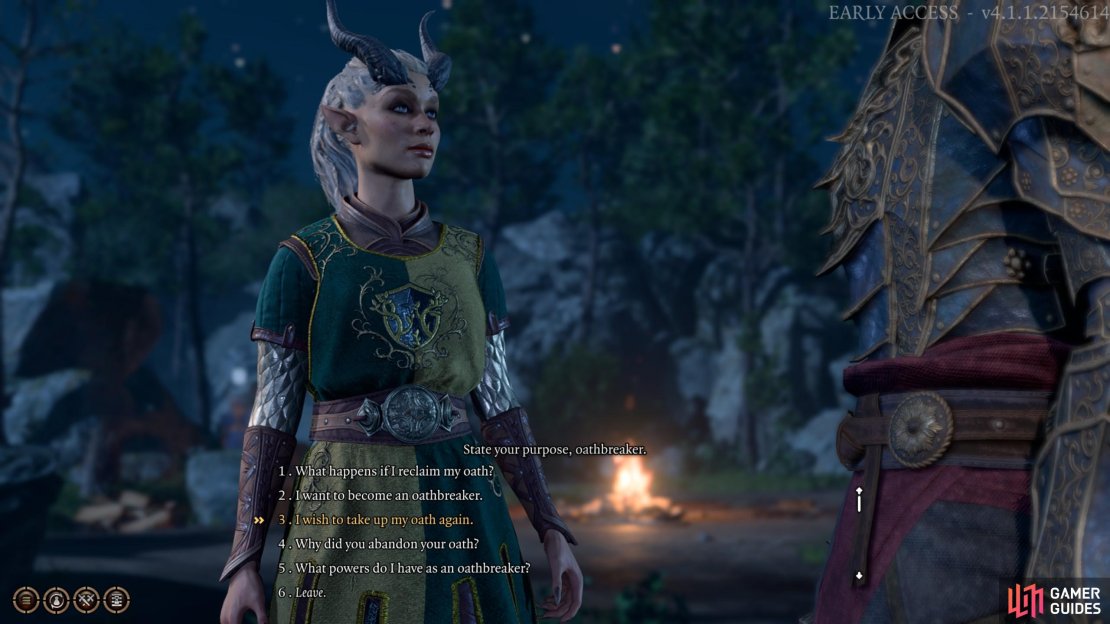 You can speak to the Oathbreaker Knight in your camp to learn more about becoming an Oathbreaker Paladin in BG3, or restoring your oath&hellip;