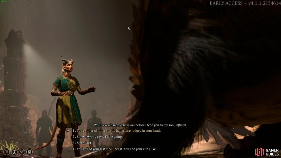 Using Speak to Animals allows you to talk to the creature for better roll checks.