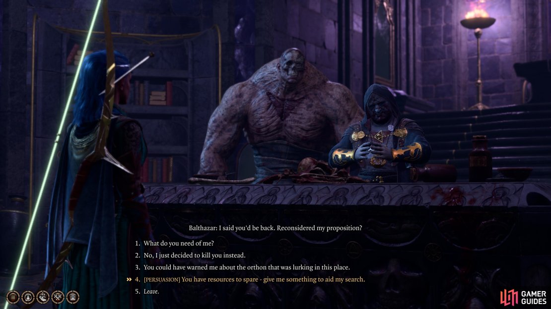 You can convince Balthazar to give you a bell that&rsquo;ll allow you to summon flesh.