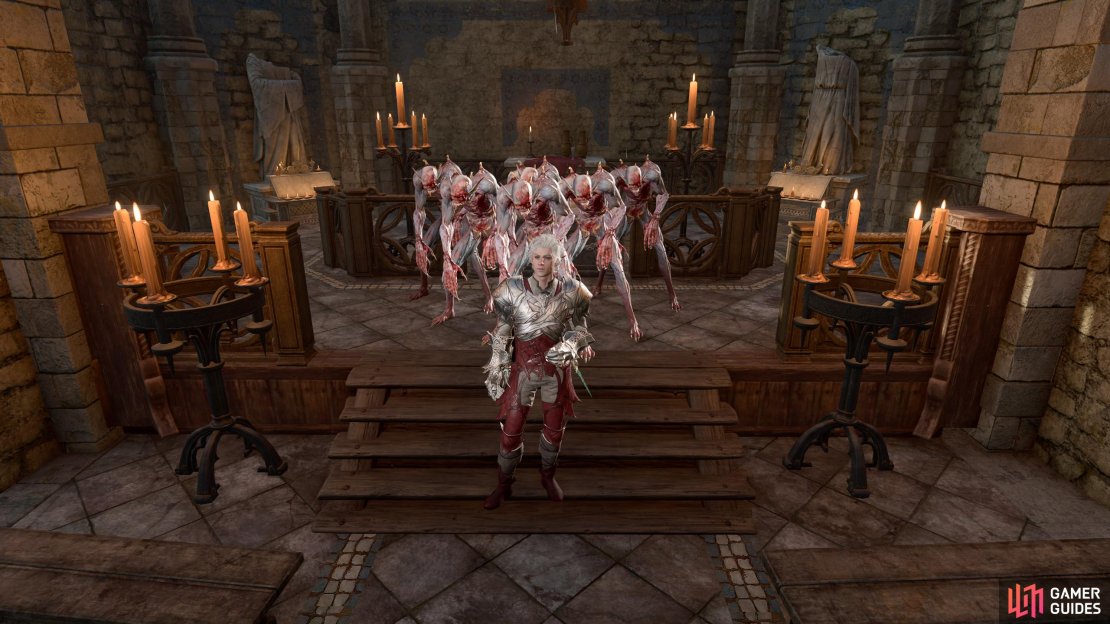 Astarion with his Ghoul Army in Baldur&rsquo;s Gate 3.