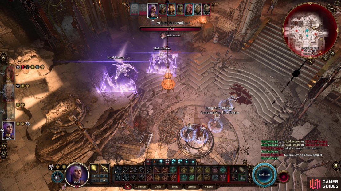 Hold Person is arguably the best 2nd-level spell in the game, rending a target all but helpless and upcasting to affect multiple targets.