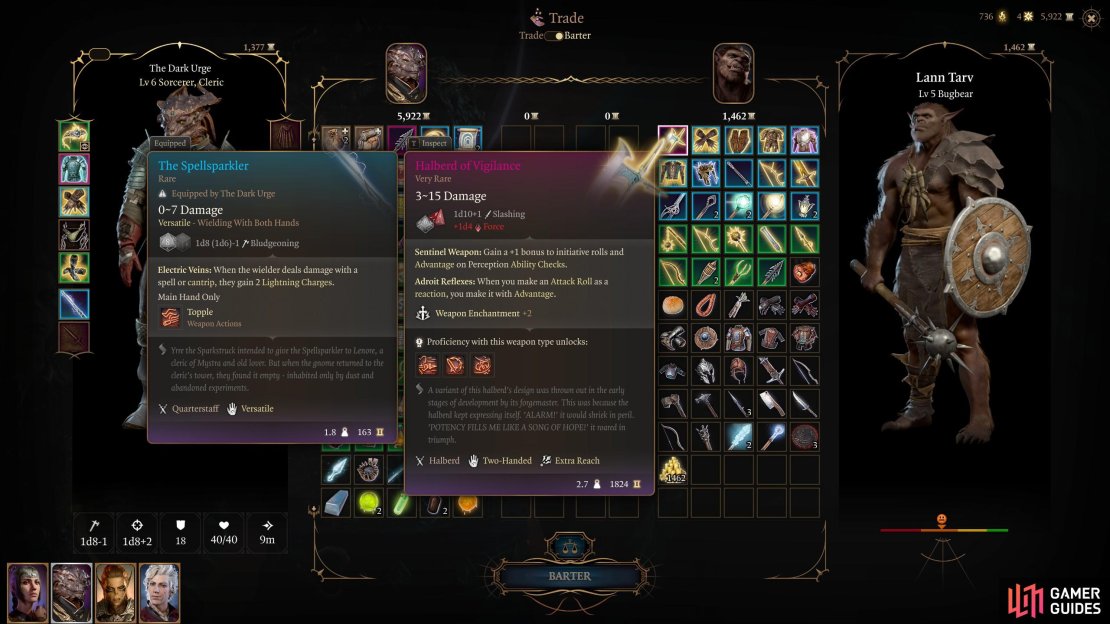 There are plenty of great weapons for sale in the Act 2 trader stalls.
