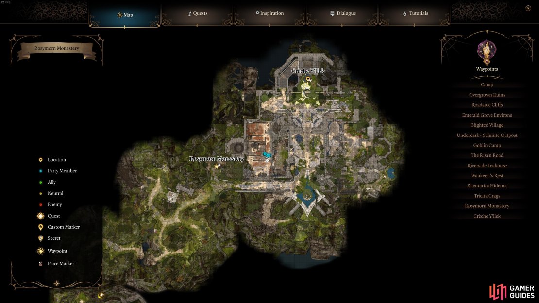 The location of the room filled with alcohol and Kobold Looters.