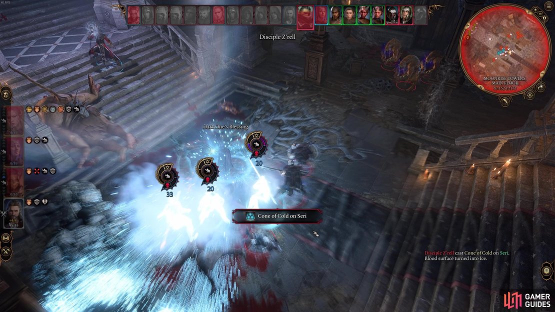 Cone of Cold can be a complete party wipe-out if they&rsquo;re all caught in it! Brutal!