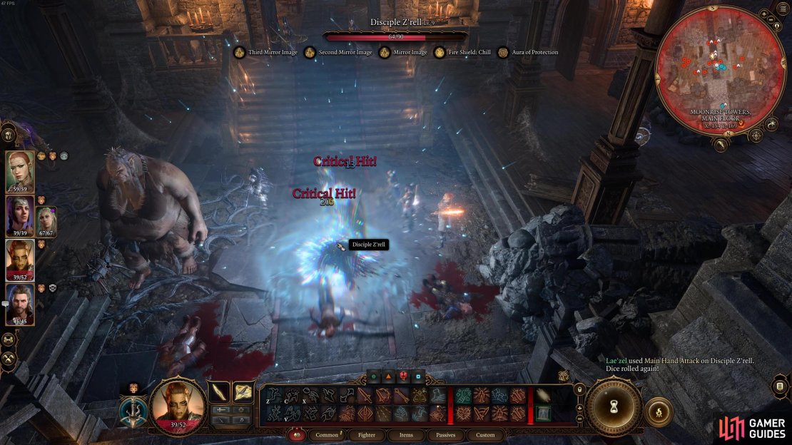 Start the fight off right with a big swing against Z&rsquo;rell whilst she&rsquo;s in dialogue with another party member!