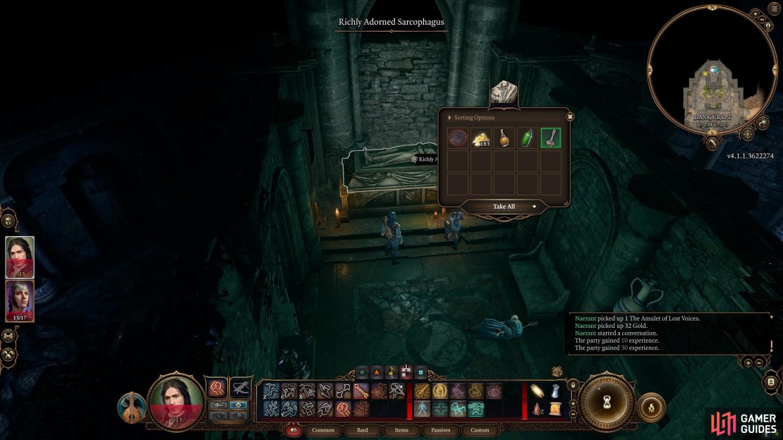 An Elixir of Hill Giant Elixir at Wither&rsquo;s Tomb.