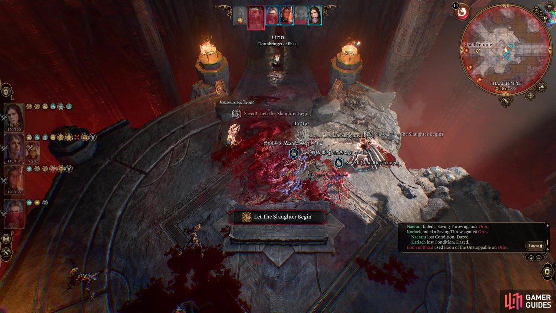 Let the Slaughter Begin - Brands and Marks you for death. If that member dies, it&rsquo;ll give Orin +1 AC.