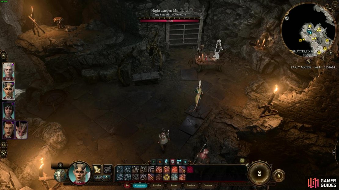 Minthara&rsquo;s location in Baldur&rsquo;s Gate 3 is right at the edge of the Shattered Sanctum, inside the Goblin Camp.