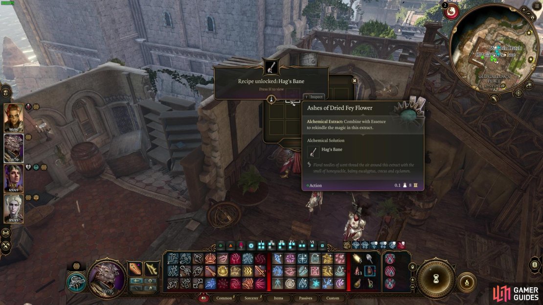 Go to Old Barlow&rsquo;s and do the mini-quest to access the safe, which rewards you with the Hag&rsquo;s Bane Potion, one of the ways to save Varna in BG3.