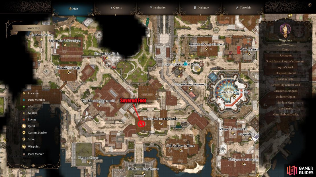 Rainforest&rsquo;s House can be found adjacent to the Beehive General Goods store.