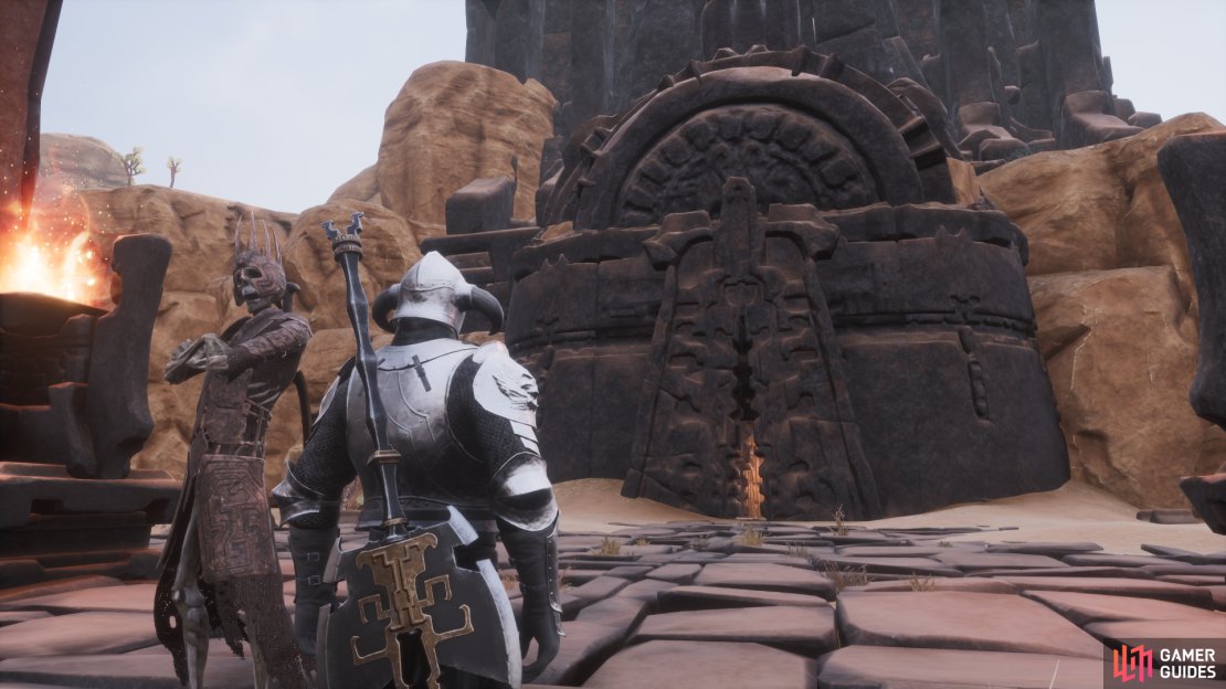 The entrance to K&rsquo;lael&rsquo;s Stronghold