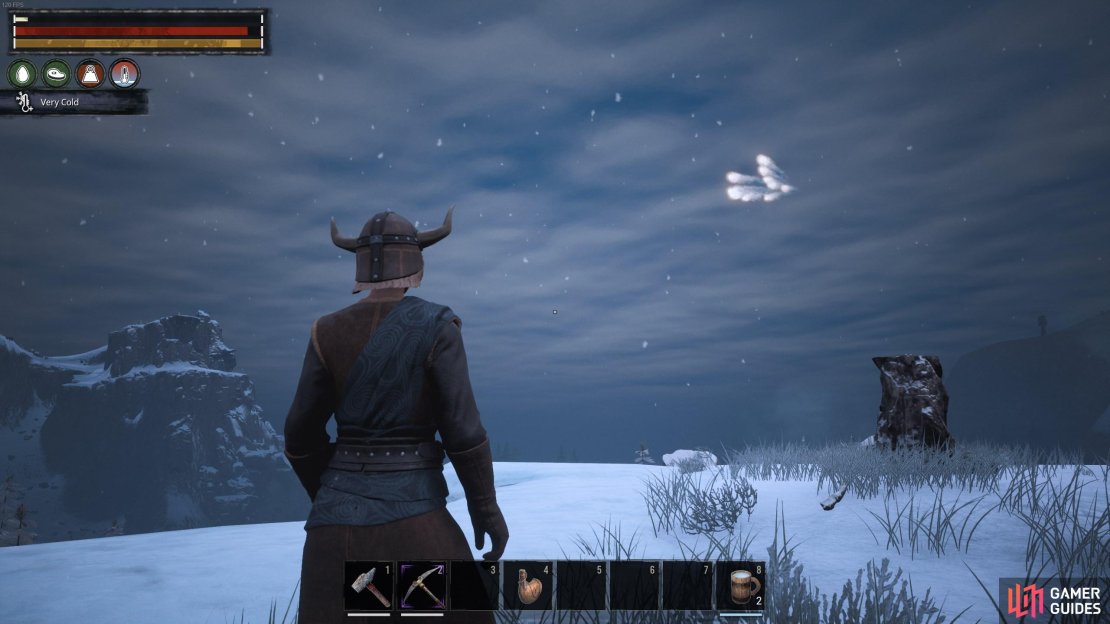 Keep an eye out for Meteors in the wintry mountains of the northern Exiled Lands!