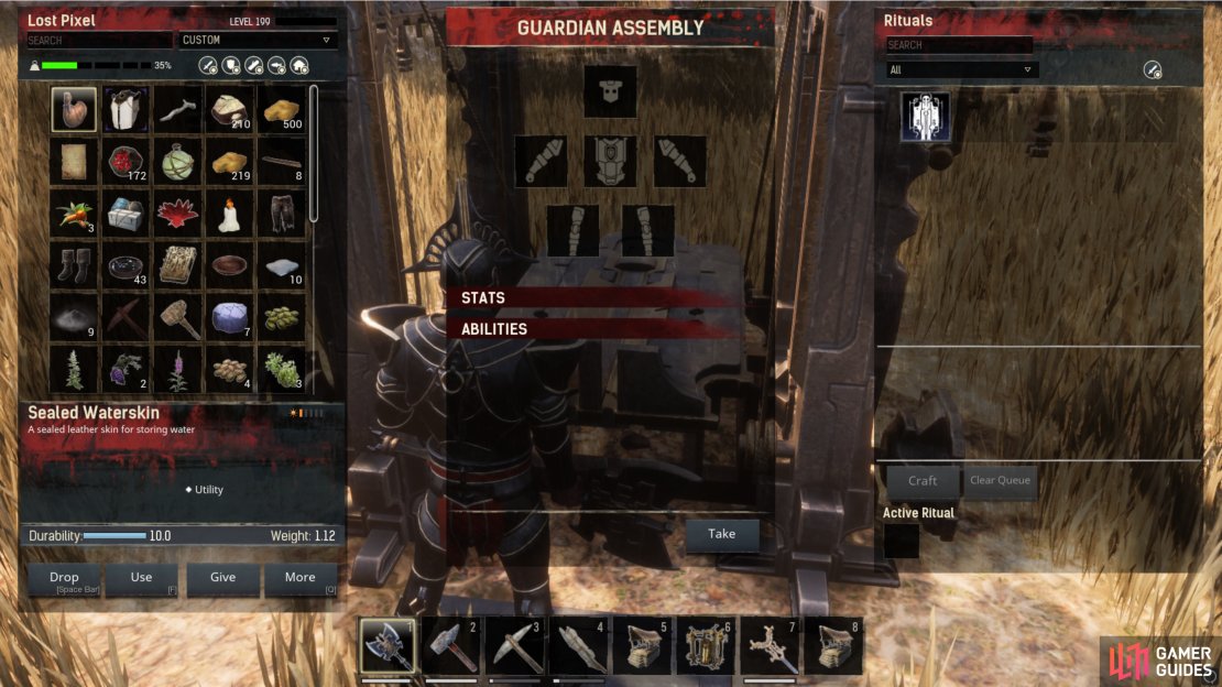 An empty Guardian Assembly