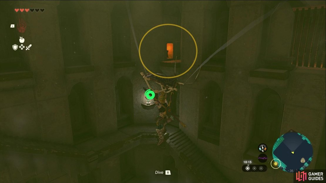 Head to this entry on 4F of the Lightning Temple.