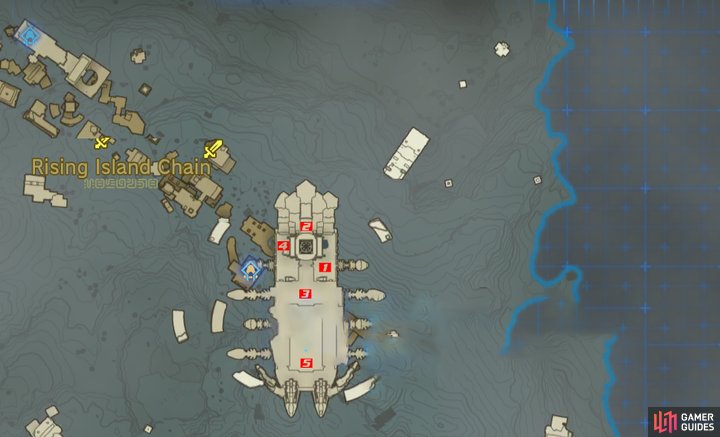 All lock location in the Wind Temple.