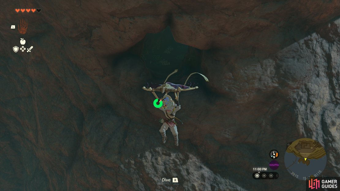 There&rsquo;s a cave below the construction shop.