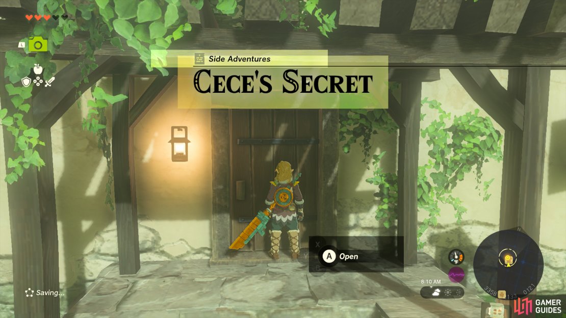 You can get the Cece&rsquo;s Secret quest from Sophie.