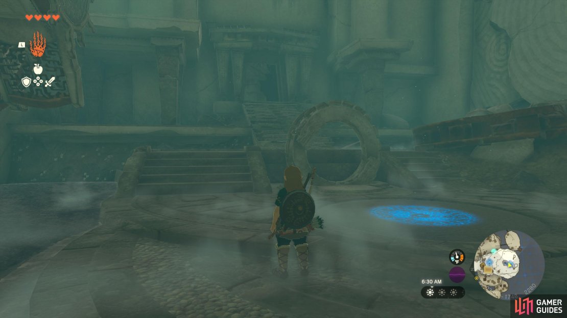 You&rsquo;ll regain control of Link in the Temple of Time.