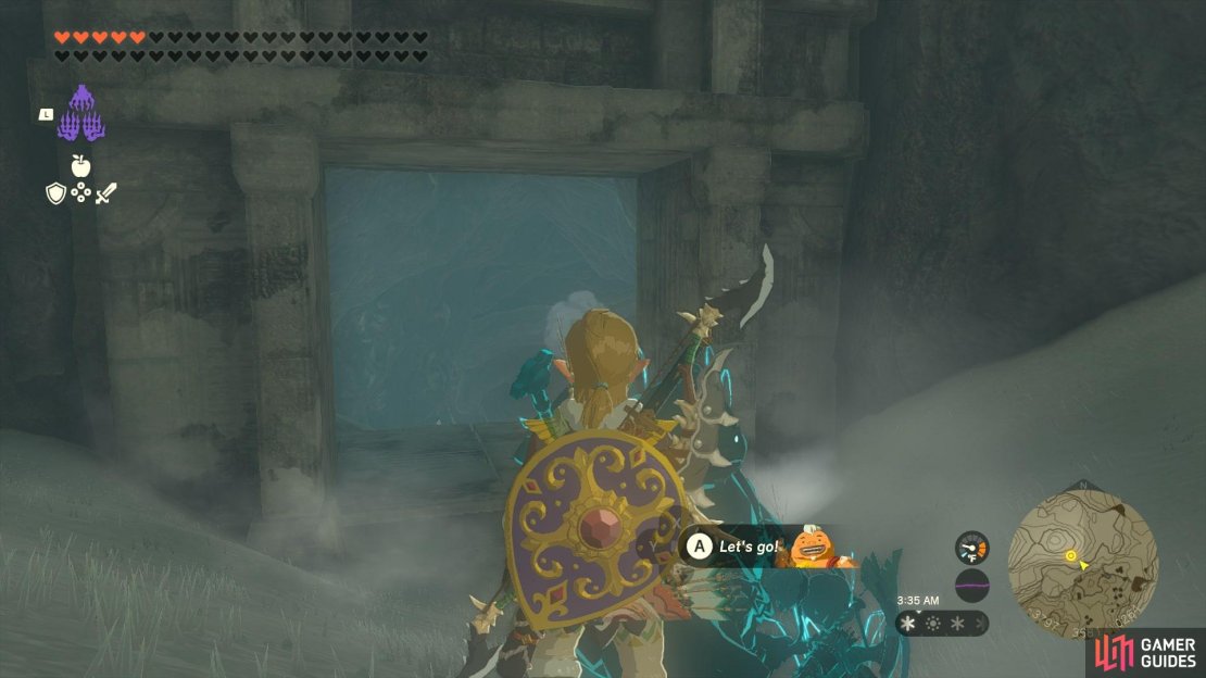 Go to Hebra North Summit to find the Hebra Great Skeleton.