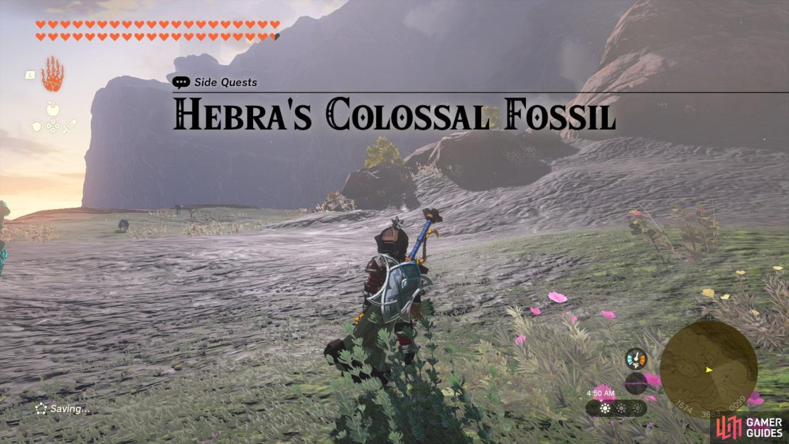 Once you finish Eldin&rsquo;s Colossal Fossil, Hebra&rsquo;s Colossal Fossil will begin.