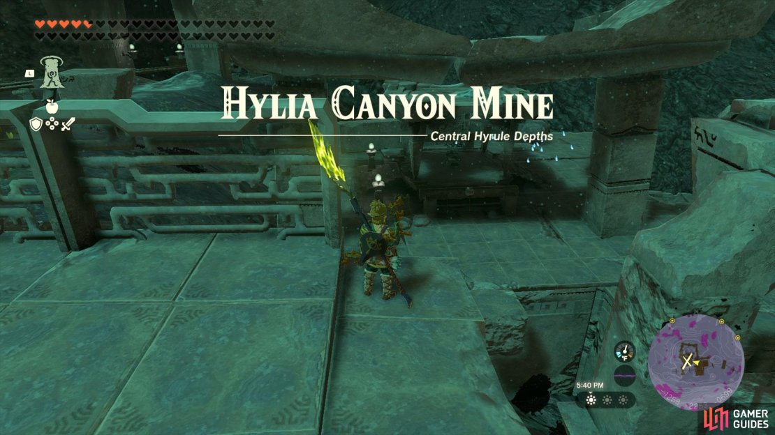 Go to the Hylia Canyon Mine.