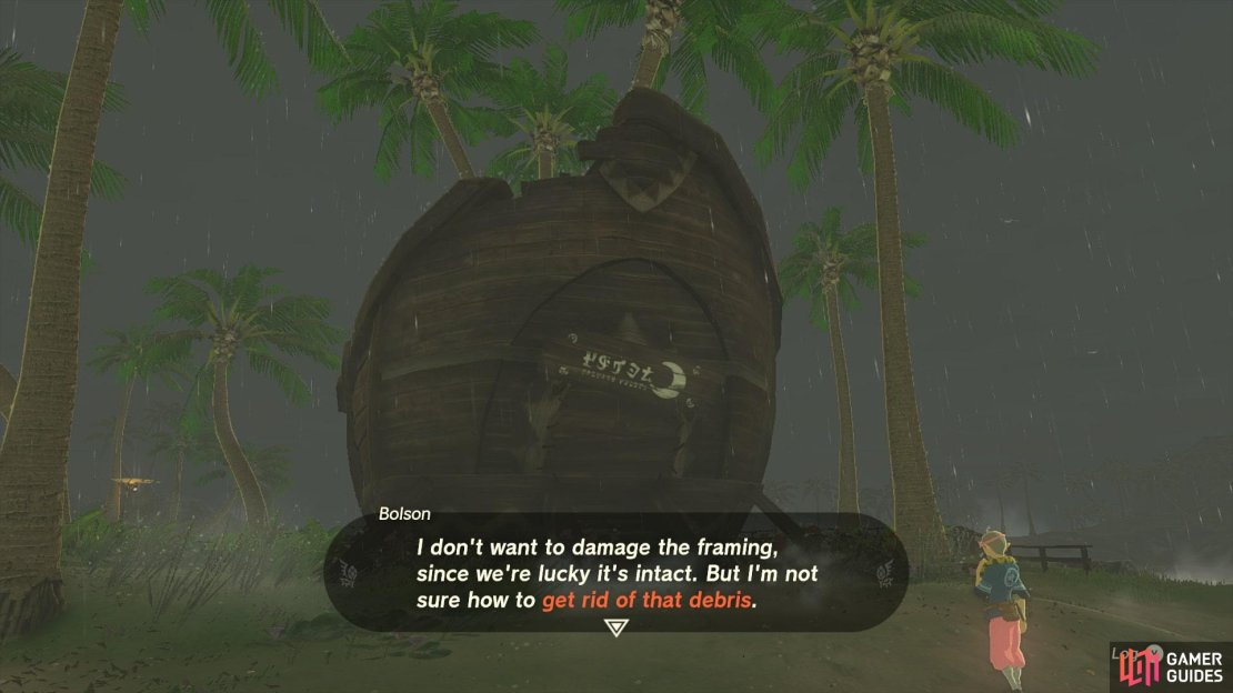 Bolson will move you to the Inn.
