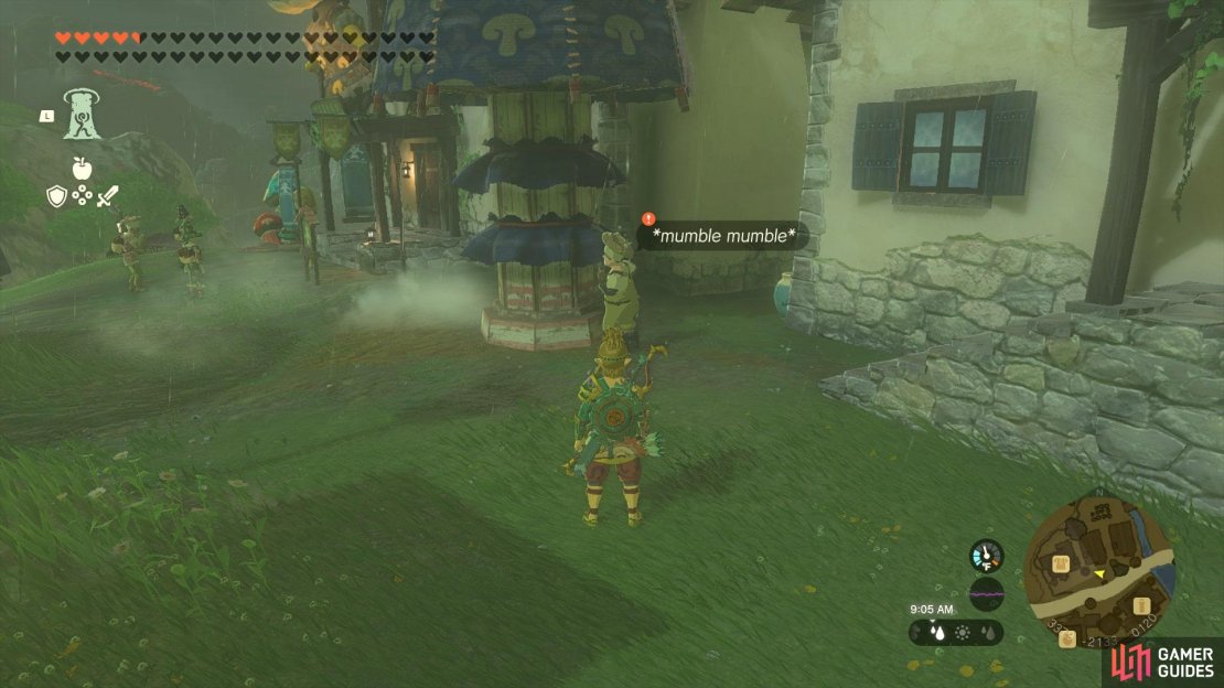 You can find Hanny watching Ivee from behind the jump mushroom next to Cece&rsquo;s Shop.